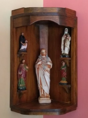 Oratório de canto vitrine