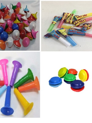 Kit 175 mini brinquedo sacolinha surpresa