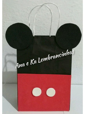 Sacola mickey l