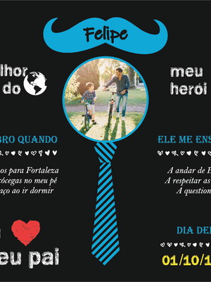 Azulejo meu pai meu heroi