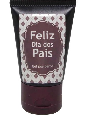 20un gel pós barba 30g rótulo personalizado - dia dos pais