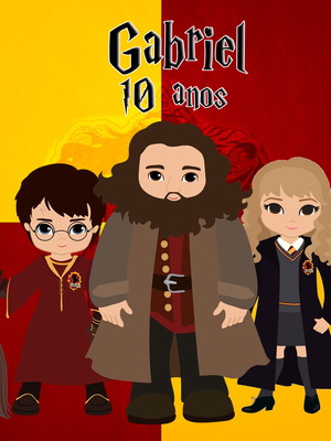 Capa pirulito harry potter