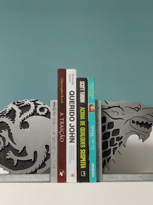 Aparador de livros game of thrones