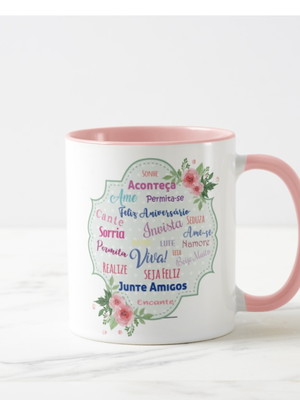 Caneca psicologia presente especial aniversário psicóloga