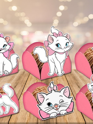 Forminhas gatinha marie- 100 unidades