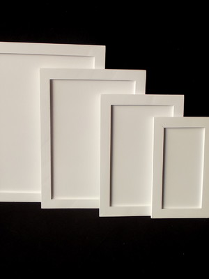 Quadro cenario aba interna retangular conjunto