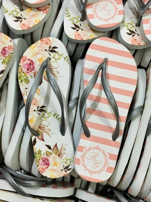 Chinelos personalizados