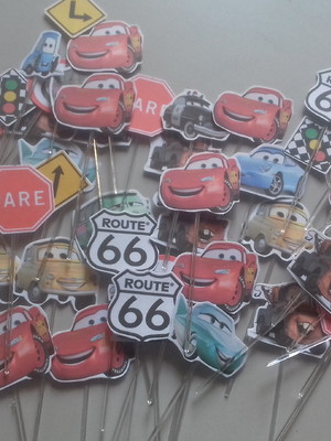 Toppers carros disney