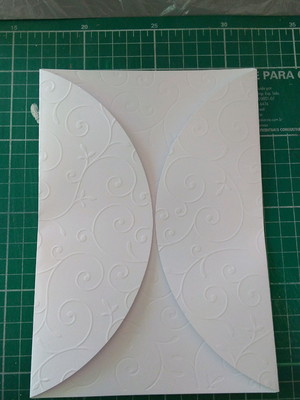 50 envelope para convite texturizado