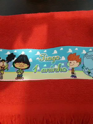 Toalhinhas personalizadas meu amigãozão