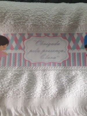 Toalhinhas personalizadas bailarina