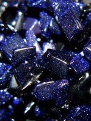 Pedra rolada estrela azul 200 g