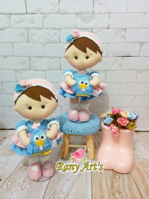Centro de mesa galinha pintadinha 20cm