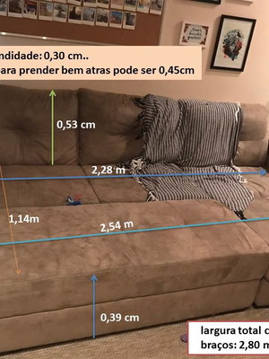Protetor de sofa sob encomenda