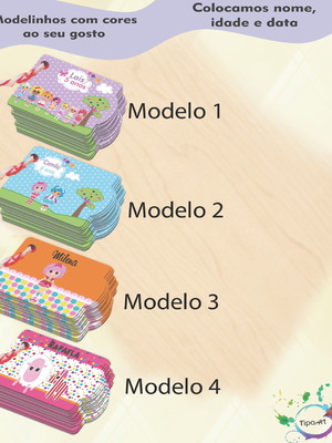 Tag especial(com cordão)-lalaloopsy