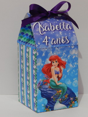 Caixa milk pequena sereia