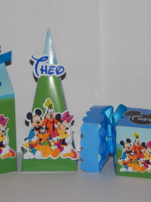 Kit turma da disney com 30 itens