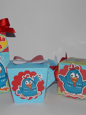 Kit galinha pintadinha com 30 itens