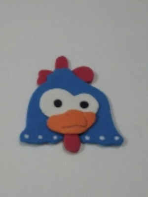 10 apliques galinha pintadinha