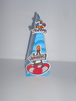 Cone triangular 3 palavrinhas