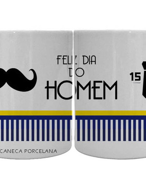 Presente dia do homem - caneca de porcelana