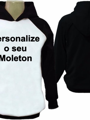 Casaco moleton personalizado