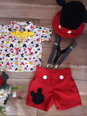 Fantasia mickey, roupa mickey, circo mickey, festa mickey