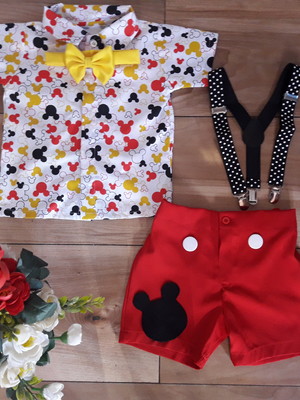 Fantasia mickey, roupa mickey, circo mickey, festa mickey ti