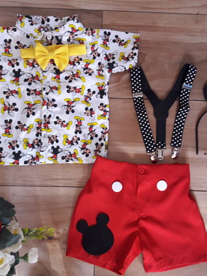Fantasia mickey, roupa mickey, circo mickey, festa mickey ti