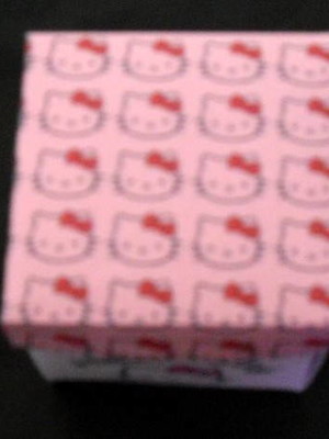 Convite da hello kitty