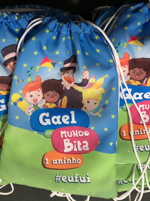 Mochila personalizada mundo bita