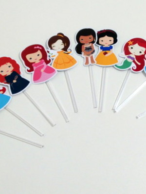 Topper princesas