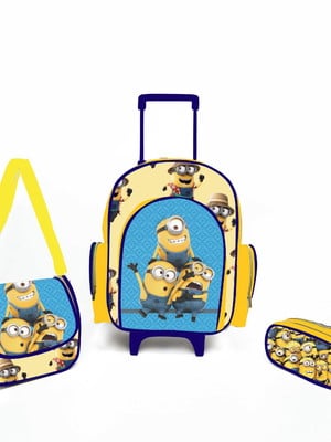Kit escolar personalizado minions g