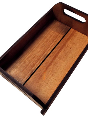 Bandeja multiuso - 25 x 15 cm (imbuia)
