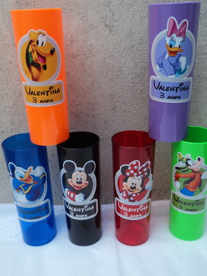 Copo long turma disney