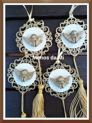 Pingente divino espírito santo/mandala-anjinho