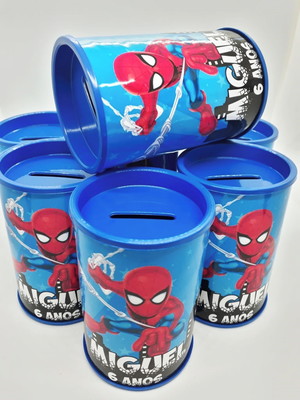 Cofrinho homem aranha