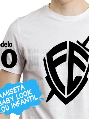 5 camisetas evangélica cristã gospel fé espada