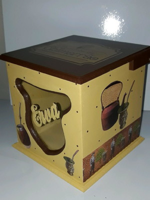 Porta erva mate de mdf
