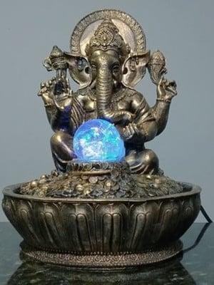 Fonte ganesha old gold