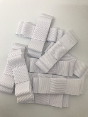 Laço duplo branco