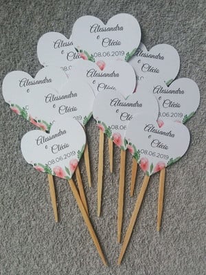 Plaquinha personalizada para suculentas