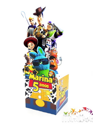 Centro de mesa cachepo toy story 4
