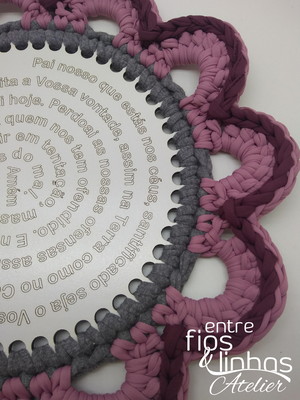 Mandala pai nosso em croche