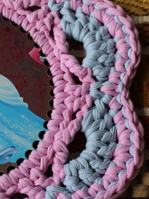 Mandala cinderela em croche