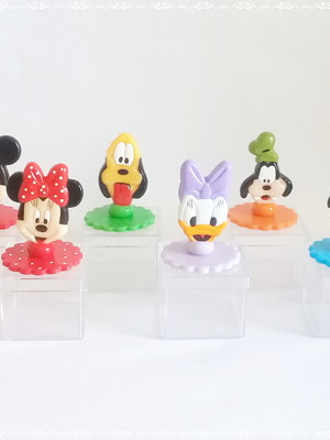 Kit com 12 caixinhas da turma do mickey i