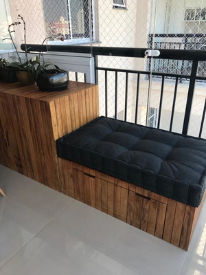 Futon turco impermeável acquablock sob medida