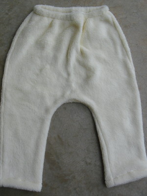 Calça saruel para bebê em microfibra
