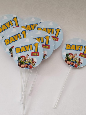 Topper de docinho toy story 5x5