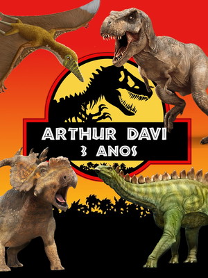 Adesivo sacolinha jurassic park personalizado